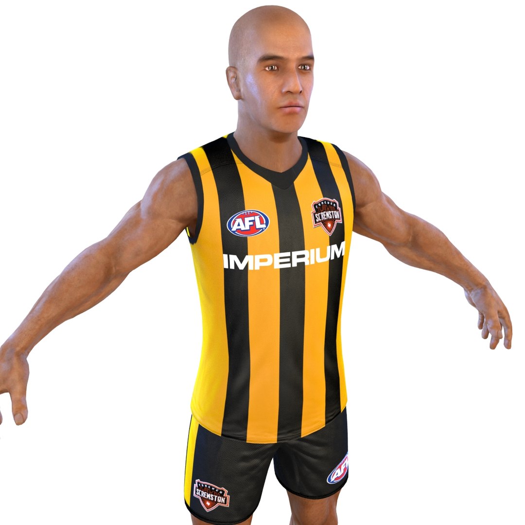 3D australian football player 4k model https://p.turbosquid.com/ts-thumb/KT/LPkykD/GA8RZiJ7/10006a/jpg/1578058346/1920x1080/fit_q87/91309f0bb55e90ee8426c714d9a392c02a6935b1/10006a.jpg