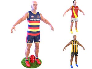 Australian Football Player 4K