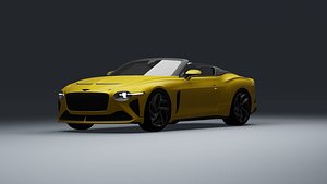 3D Bentley Mulliner Bacalar 3D Model