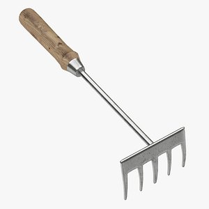 3D farm hand rake