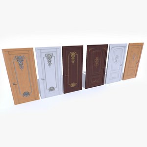 Classic Door pack 3D model