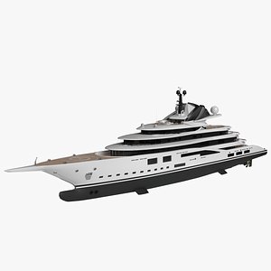 3D Lurssen JAG Yacht Project Dynamic Simulation
