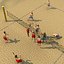 3D-Volleyballfeldmodell
