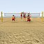 3D-Volleyballfeldmodell