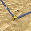 3D-Volleyballfeldmodell