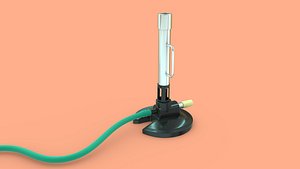 Lab Bunsen Burner 3D model