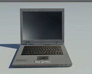 free old notebook 3d model