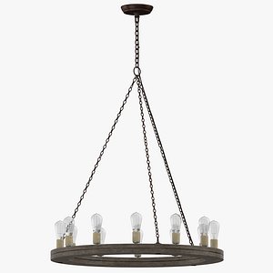 Contemporary Ceiling Light Off