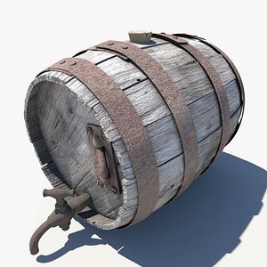Old Wooden Keg