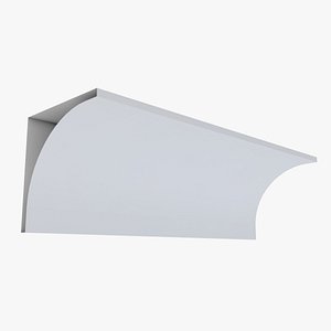 Cornice 95 Straight 3D model