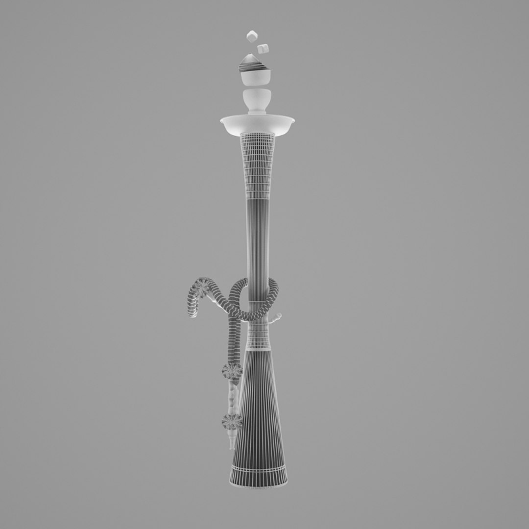 Shisha Hookah 3D Model - TurboSquid 1155024