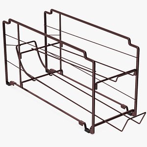 3D model Cola Can Dispenser Dark Metal