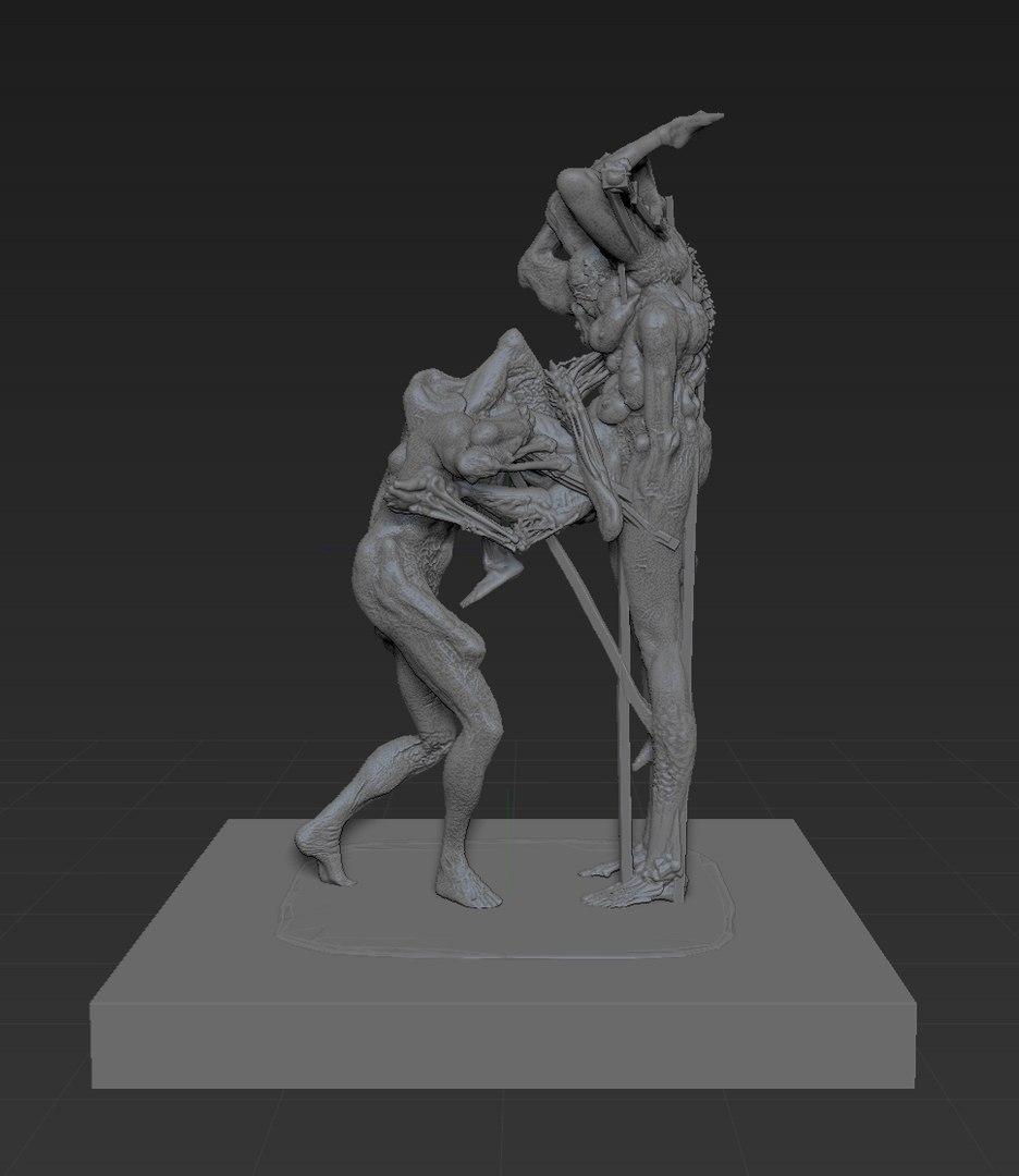 3d metamorphic sculpture