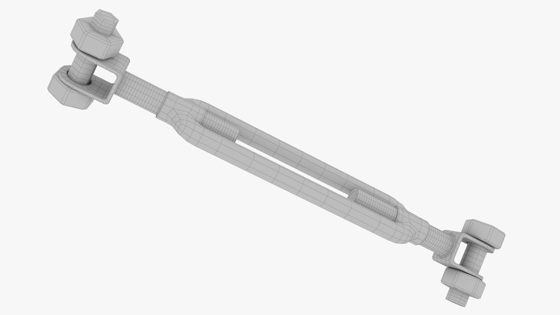 3D Turnbuckle V2 Model TurboSquid 2108145