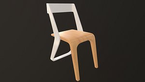 3D model Modern Chair VR AR PBR