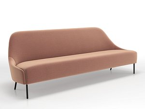 Napoleon 228 3-Seater Sofa 3D model
