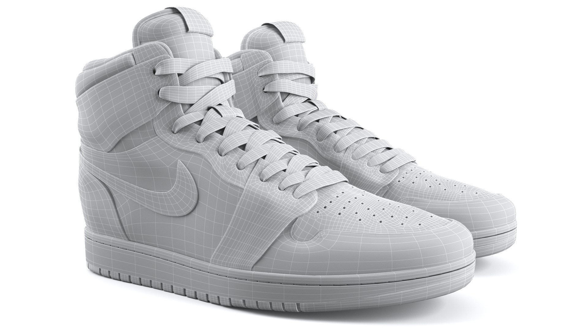 Air Jordan 1 Retro 3D Model - TurboSquid 1313540