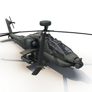 3ds apache attack helicopter
