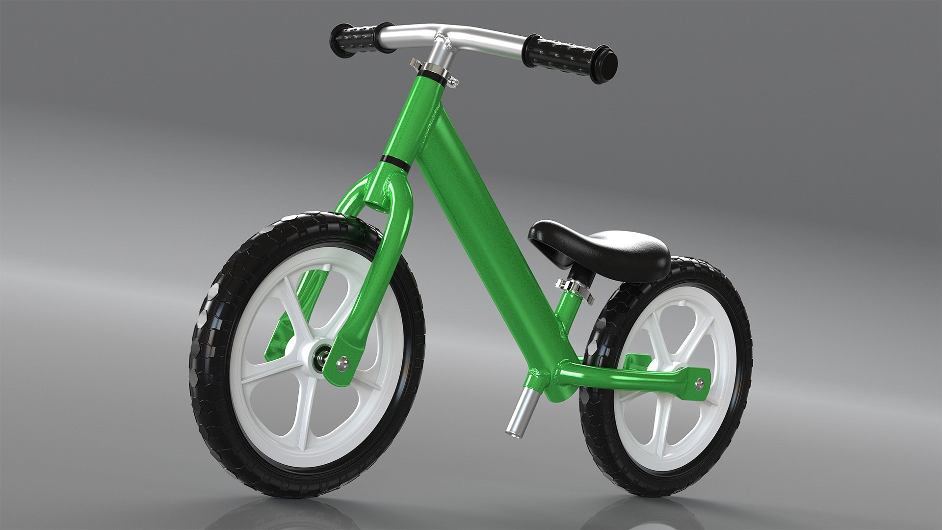 Run Bike Generic 3D model preview