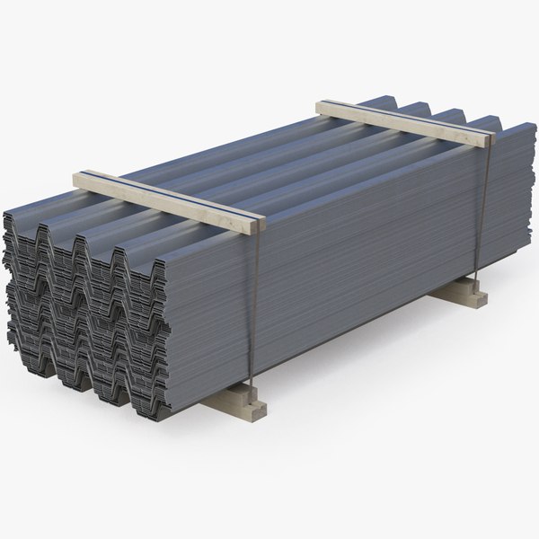 modelo 3d Profiled Decking - TurboSquid 2016435