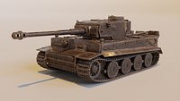 tiger I 3Dmodel