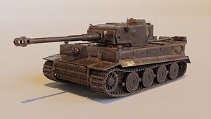 tiger I 3Dmodel
