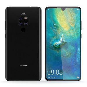 E3D - Huawei Mate 20 Black
