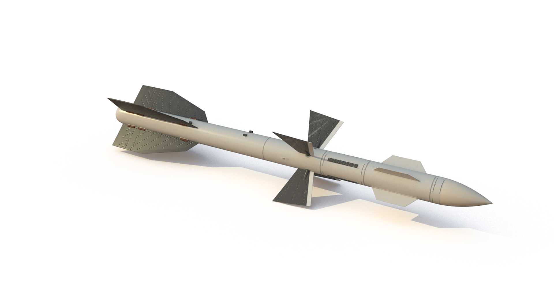 R27r Missile 3d Model