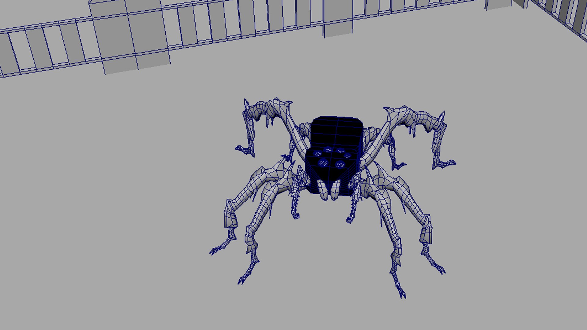 Spider Model With Textures - Game-Ready Optimize Asset Low-poly 3D ...