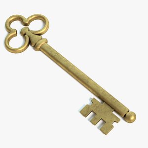 cartoon key 3D