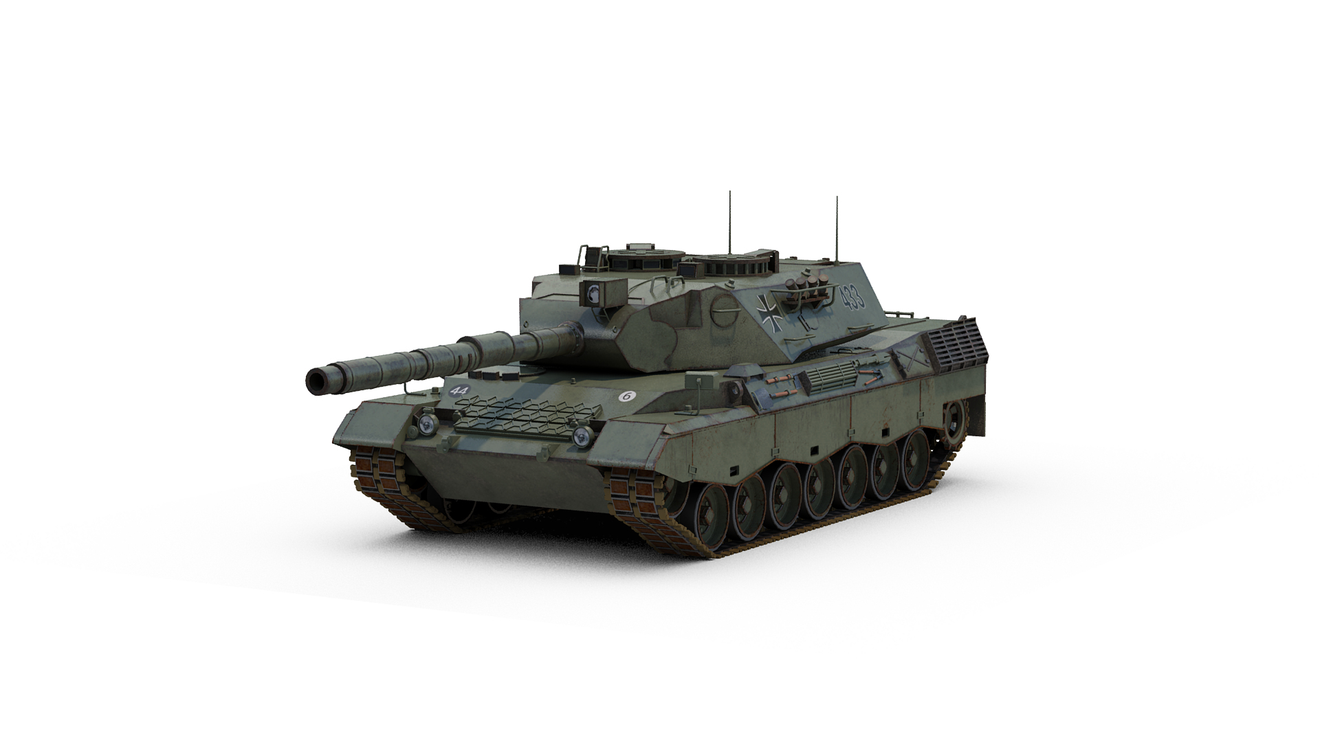 3D Leopard 1 Tank Model - TurboSquid 1779838