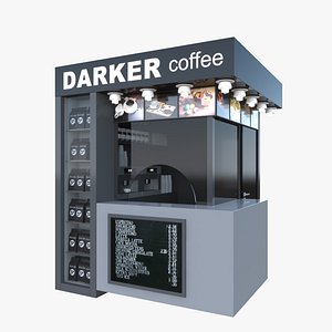 3D coffee shop