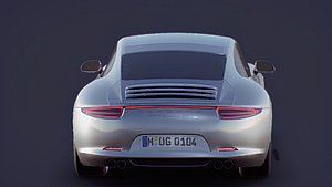 3D porsche 911 model