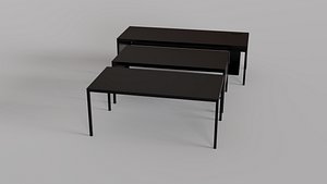 Helsinki Office 35 Desk System by Desalto 3D model