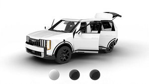 3D Kia Telluride 2027 HQ 3d model