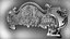 Tête de lit baroque à graver sur machine CNC