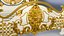 Tête de lit baroque à graver sur machine CNC