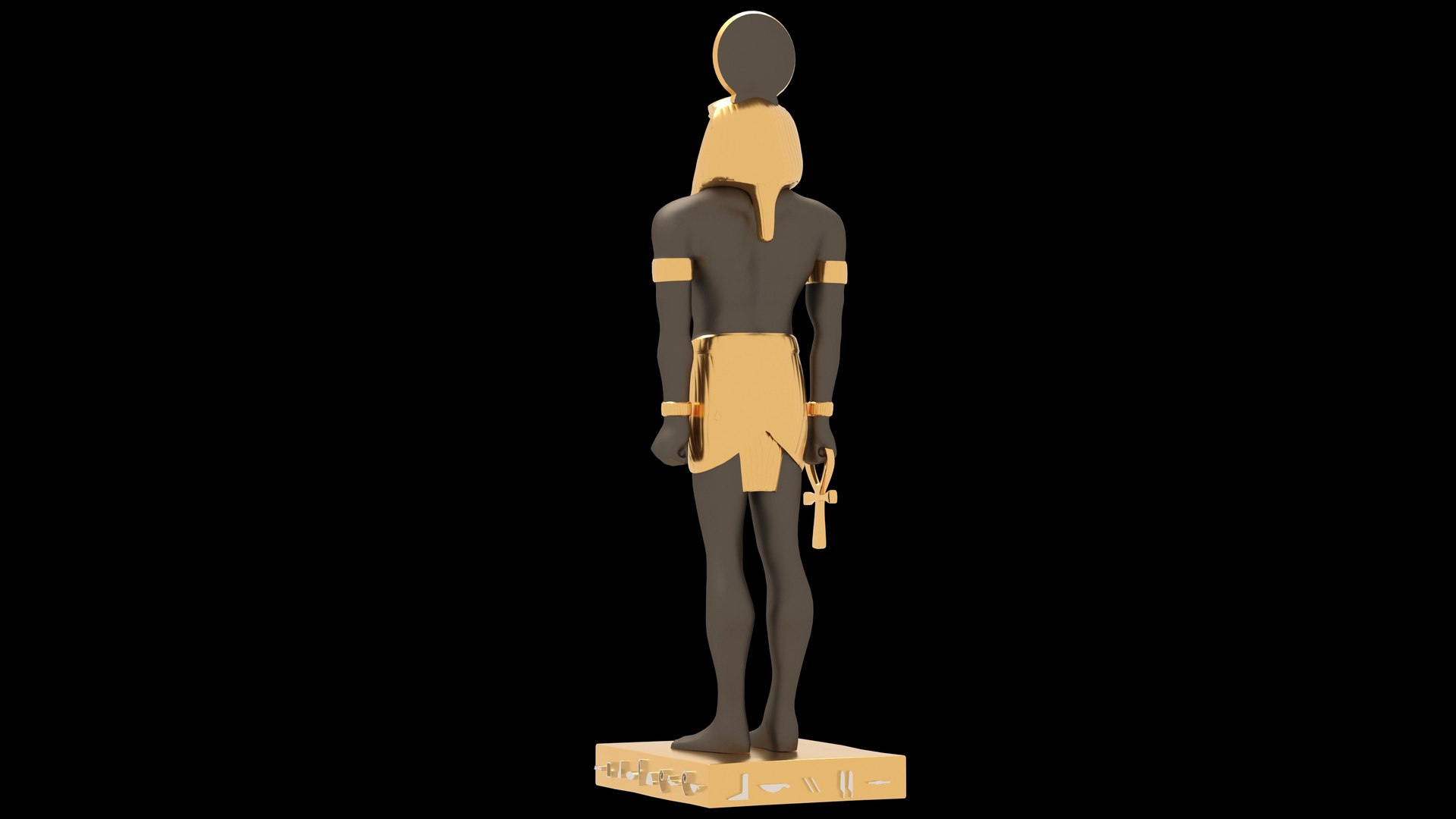 Ancient Egyptian God Horus 3D Model - TurboSquid 1970978