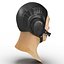 Chinesisches Pilotenkopf manipuliertes 3D-Modell