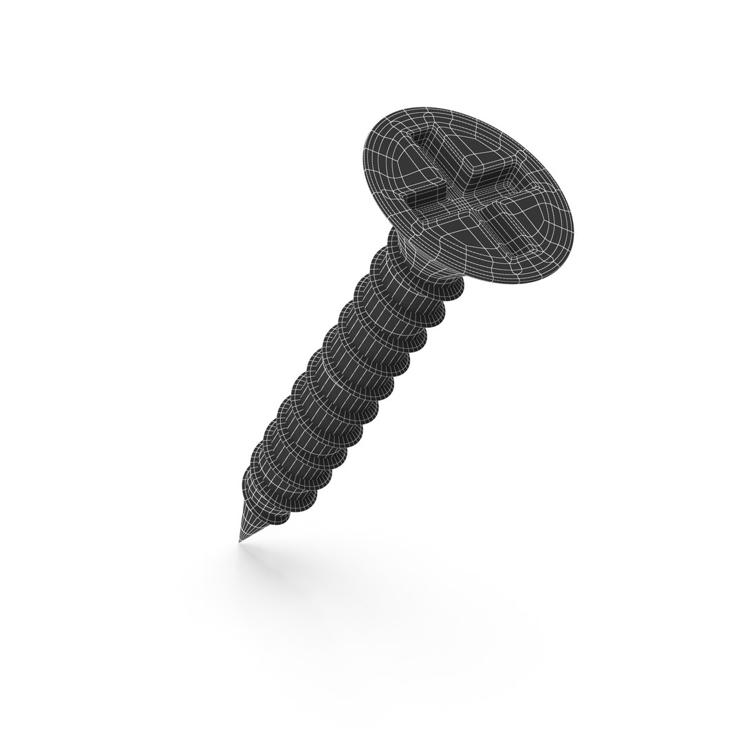 Screw 3D model TurboSquid 1898556