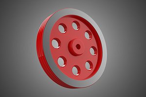 8 HOLE FLYWHEEL V BELT PULLEY ENGINE TRANSMISSION FLY WHEEL RIM