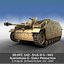 3d model stug 3 - g