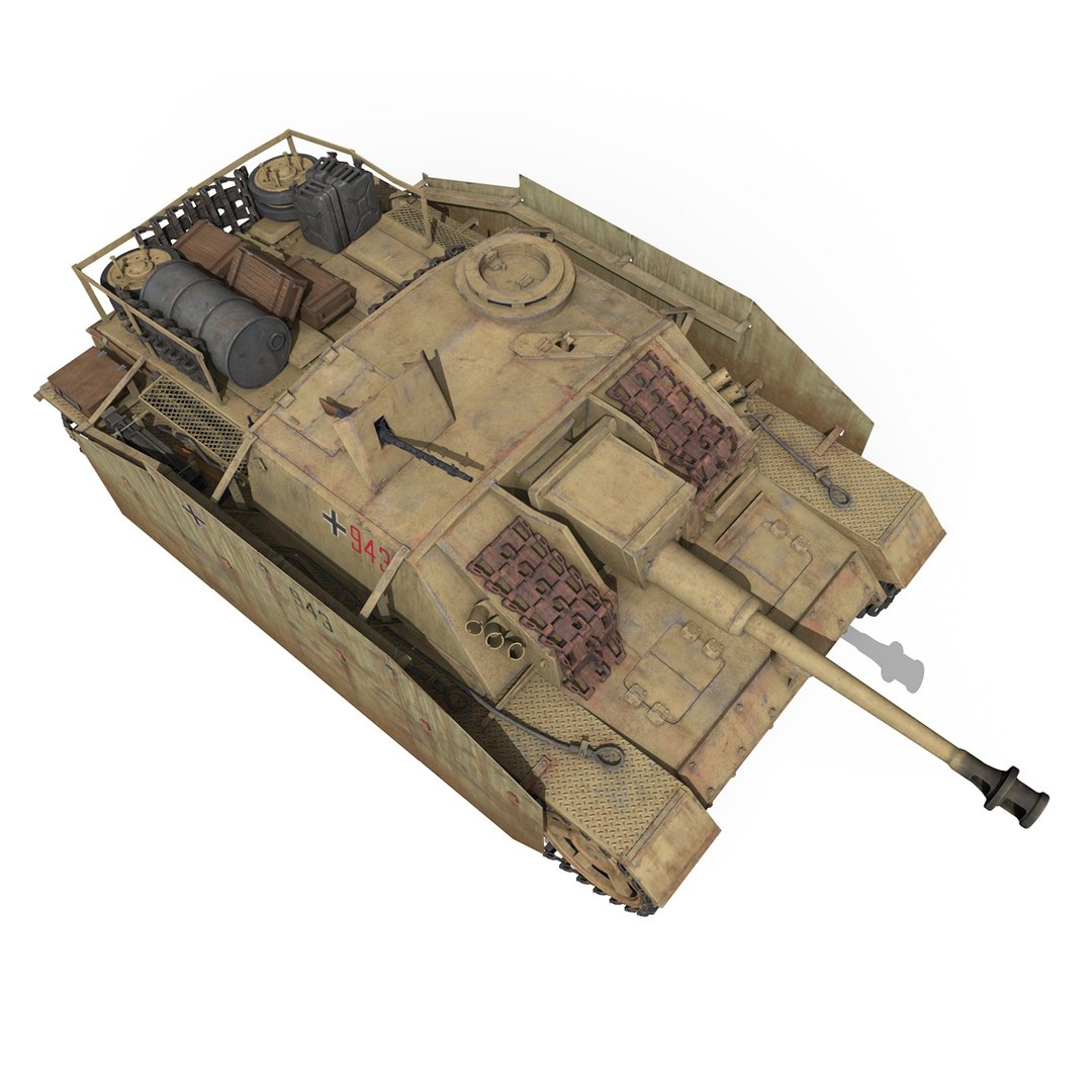 stug 3 g 3d model