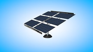 solar panel 3d dxf
