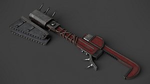 Modifiable Strike Weapon 14 3D model