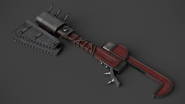 Modifiable Strike Weapon 14 3D model