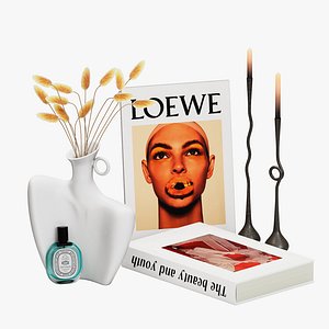 3D Decorative Set Loeve model
