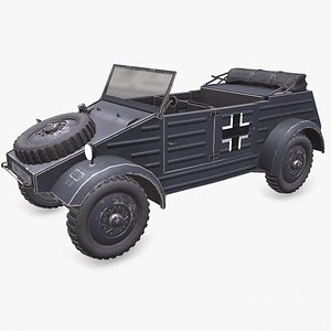 Type 82 Kubelwagen Low-poly PBR