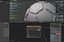 Sci-fi mechanical football polygonal ball