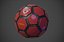 Sci-fi mechanical football polygonal ball